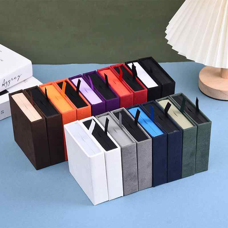 アクセサリーケース 透明PEフィルム サスペンションディスプレイ フランネル生地 酸化防止 変色防止 防塵 引き出し式 スライド ジュエリーボックス 指輪 リン...