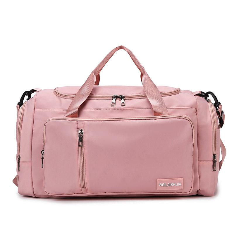 バッグ ユニセックス 大容量 多機能 オックスフォード生地 乾湿分離 シューズ収納 ショルダーバッグ リュックサック 旅行鞄 スポーツ ジム ビジネス 通勤 カジュアル 拡張機能 負担軽減 多色展開