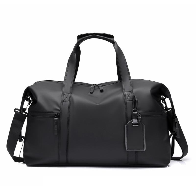 バッグ メンズ 大容量 防水 乾湿分離 短期旅行 スポーツ ジム 出張 普段使い ボストンバッグ ショルダーバッグ 手提げ 鞄 オックスフォード生地 耐摩耗 ブラック グレー系