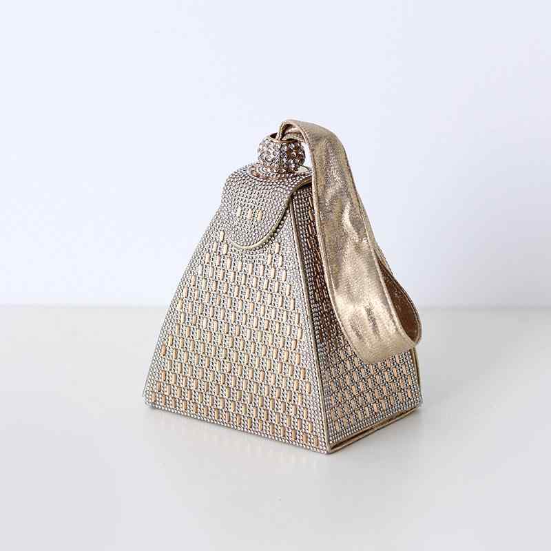 バッグ レディース パーティー フォーマル 宴会 イブニング 披露宴 ハンドバッグ クラッチバッグ 手提げ 鞄 ミニ レトロ 欧米風 万能 多用途 ポリエステル ブラック ゴールド シルバー