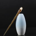 頭飾り レディース 女性用 中華風 古風 かんざし 牛角デザイン 普段使い シンプル 上品 エレガント まとめ髪 漢服 ヘアアクセサリー 銅製 ハンドメイド 花...