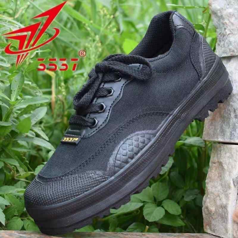 トレッキングシューズ メンズ アウトドア 登山 作業靴 普段使い 耐摩耗性 耐久性 丈夫 帆布 キャンバス生地 ローカット ゴム底 ラバーソール 迷彩柄 カジュアルシューズ