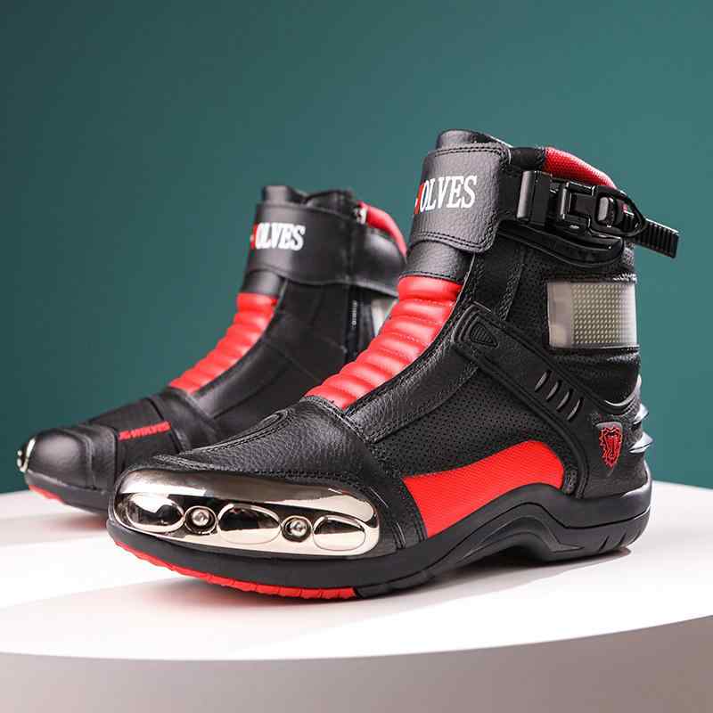 ライディングブーツ メンズ レディース オールシーズン 通年 バイク オートバイ ツーリング オフロード..