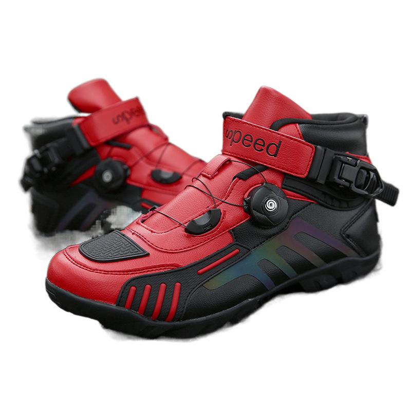 バイクシューズ ユニセックス メンズ レディース ライディングブーツ オートバイ靴 オールシーズン 春..