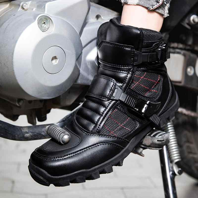 バイクブーツ メンズ ビッグサイズ ハイカット ロング丈 ロードバイク ライディング レーシング ツーリ..