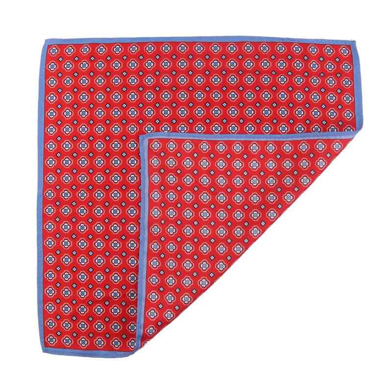 ポケットチーフ メンズ 男性用 小花柄 プリント ポリエステル スーツ ビジネス カジュアル フォーマル ..