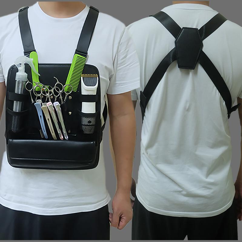 バッグ 美容師 理容師 ペットトリマー用 多機能 ツールバッグ シザーケース バリカンケース リュックサ..