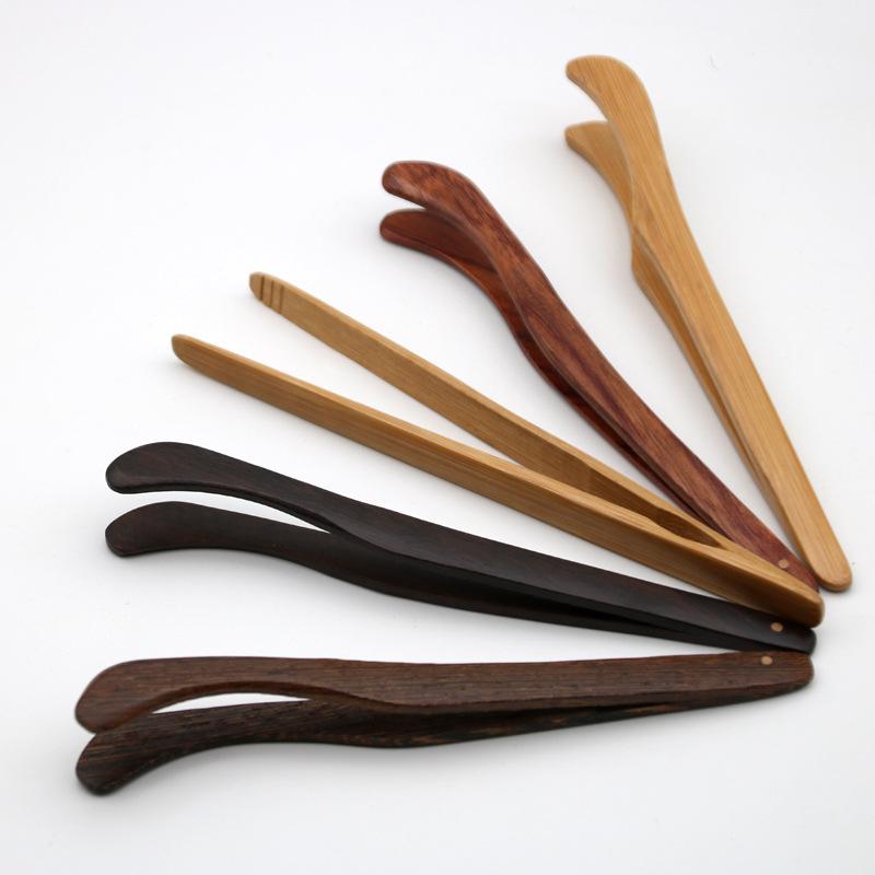 茶道六君子 セット 鶏翅木 花梨木 黒檀 無垢材 高級感 木製 茶挟 茶則 茶匙 茶針 茶漏 茶筒 功夫茶器 ..