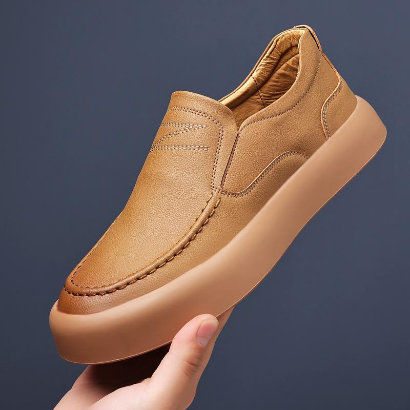 ローファー メンズ 本革 牛革 スリッポン モカシン ドライビングシューズ ソフトソール カジュアル ビジネス 普段使い 通勤 低ヒール ラウンドトゥ 耐摩耗 ゴム底 春 夏 秋