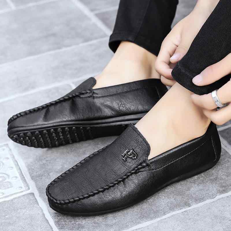 ローファー メンズ ドライビングシューズ スリッポン 牛革 超繊維素材 パンチング メッシュ 通気性 防滑 軽量 カジュアル ビジネス 夏物 ブラック ラウンドトゥ