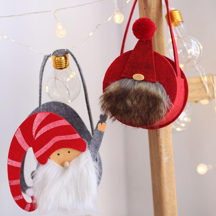 クリスマス 置物 デコレーション オーナメント サンタクロース人形 布製 室内装飾 インテリア 欧米風 ..