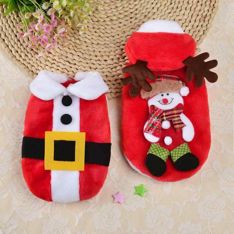 ・主な素材: 珊瑚フリース・カテゴリ: ペット用クリスマス衣料・性別: ユニセックス・カラー展開: スノーマン、サンタクロース・サイズ展開: S、M、L、XL