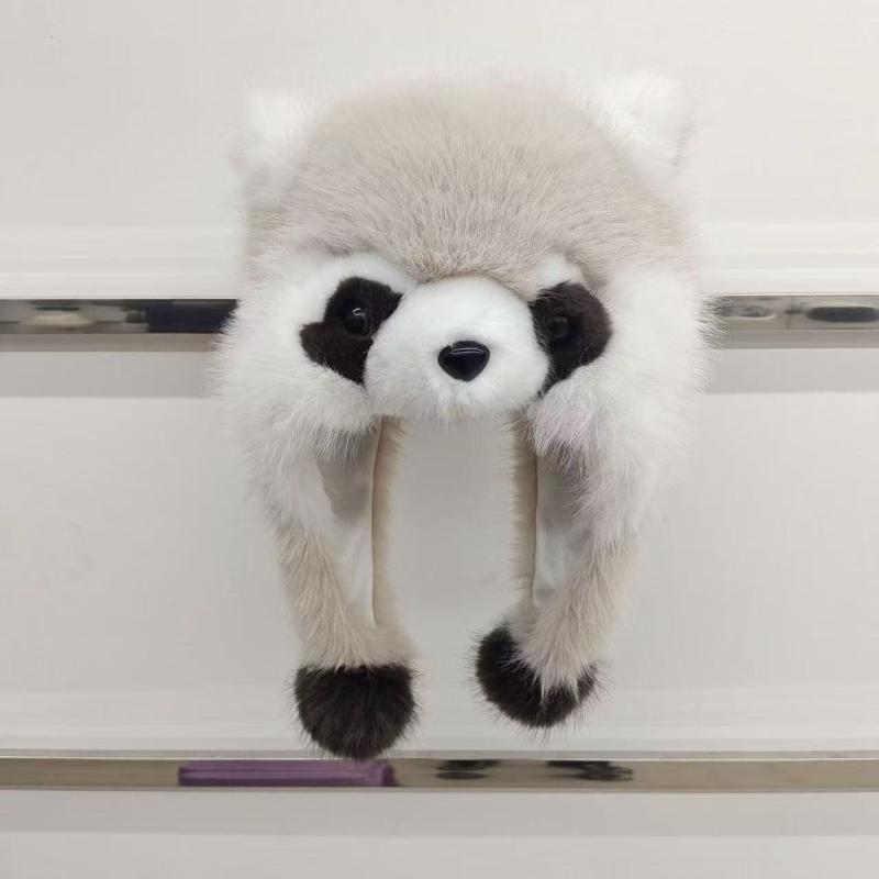 帽子 大人 子供兼用 きつね フォックスデザイン フェイクファー もこもこ ふわふわ 耳当て付き マフラ..