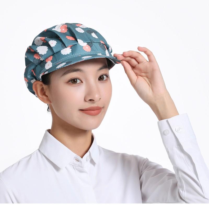 キャップ レディース 油煙防止 厨房 調理 食品工場 飲食店 家庭用 衛生帽 髪留め 髪落ち防止 汚れ対策 ..