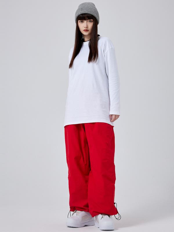 スキーウェア スノーボードウェア 男女兼用 メンズ レディース 冬用 防風 防水 保温 防寒 暖か ゆった..