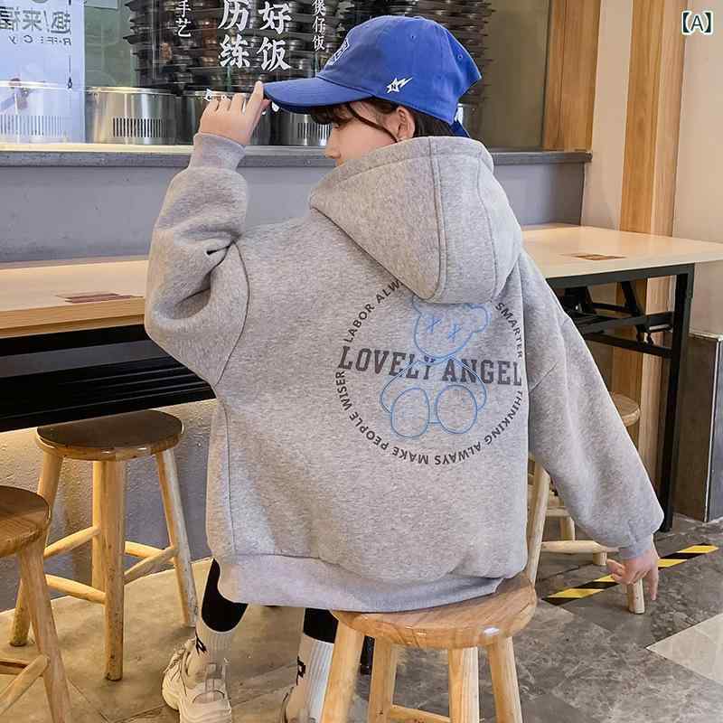 パーカー 男の子 女の子 キッズ ジュニア 子供服 ジップアップ フード付き 長袖 厚手 裏起毛 ボア フリース 暖かい 防寒 保温 かわいい カジュアル 冬物...