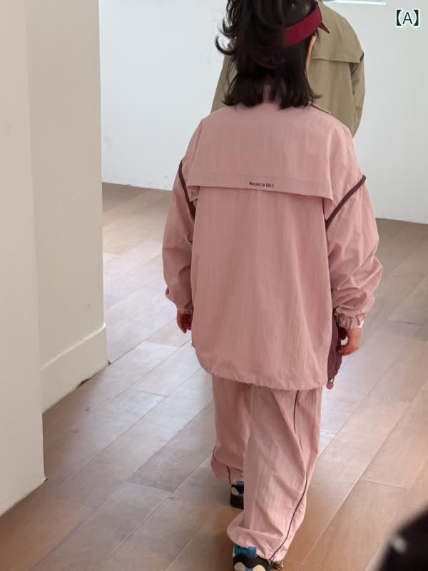 キッズセットアップ 男の子 女の子 男女兼用 ユニセックス 韓国ファッション カジュアル 普段使い 通学..