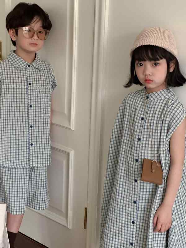 子供服 キッズ 男の子 女の子 男女兼用 韓国風 半袖 ショートパンツ セットアップ 2点セット ゆったり ..