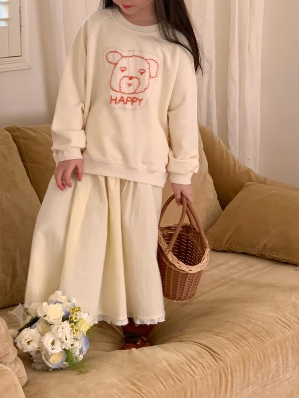 スウェット キッズ 女の子 ベビー 韓国風 アルファベット プリント クルーネック ゆったり カジュアル ..