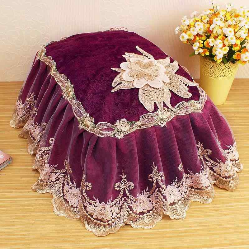 炊飯器カバー 家庭 プリンター ナイトテーブル 蓋布 ソファーカバー エアコンカバー 四角 丸型 ヨーロ..