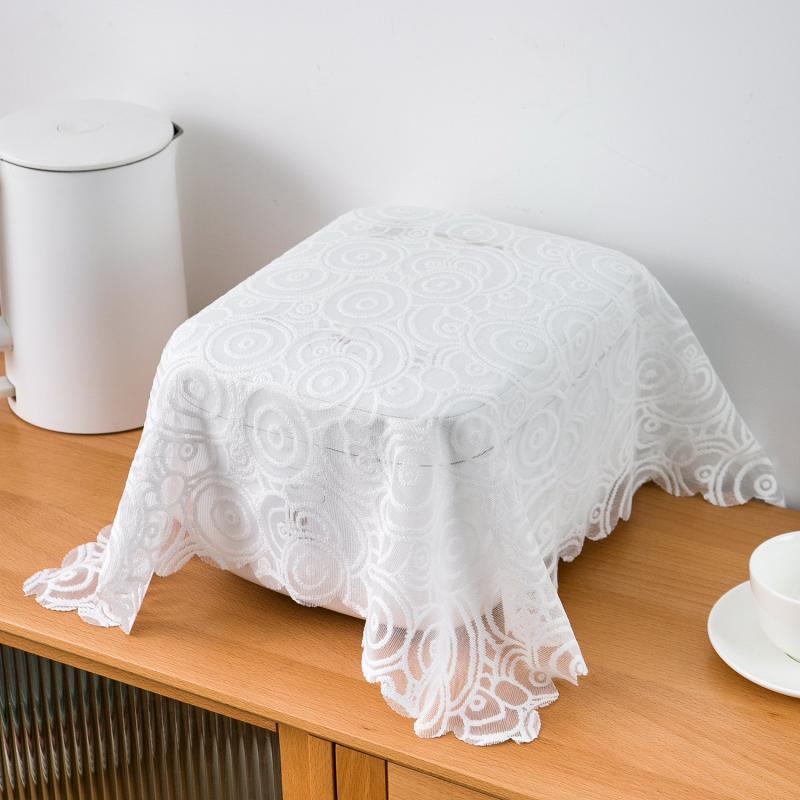 炊飯器カバー 防塵クロス 楕円形 円形 家庭 キッチン 電気圧力鍋 目隠し 多用途 ポリエステル モダン ..