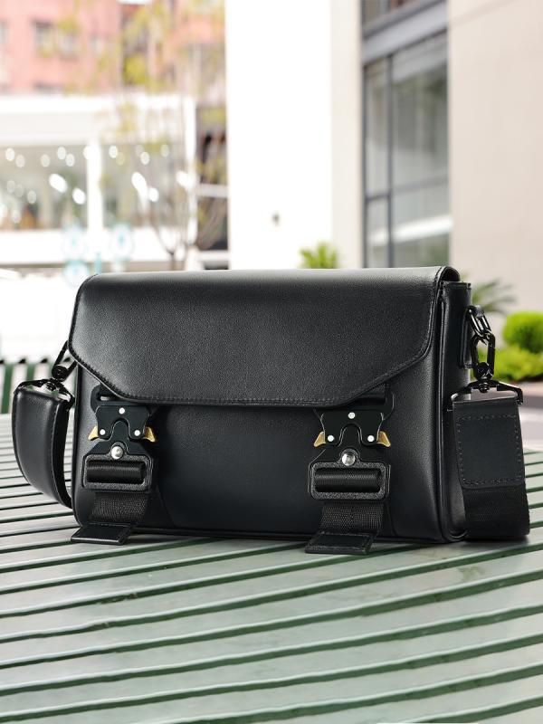 斜め掛けバッグ メンズ 男性用 本革 牛革 カジュアル 旅行 ビジネス 出張 普段使い シンプル 軽量 耐摩..