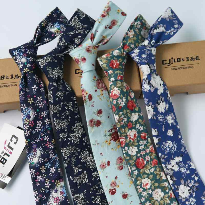ネクタイ メンズ レディース ビジネス フォーマル カジュアル 結婚式 パーティー 新郎 ゲスト 綿 小花柄 スリム アロー型 蝶ネクタイ ボウタイ おしゃれ ファッションアイテム