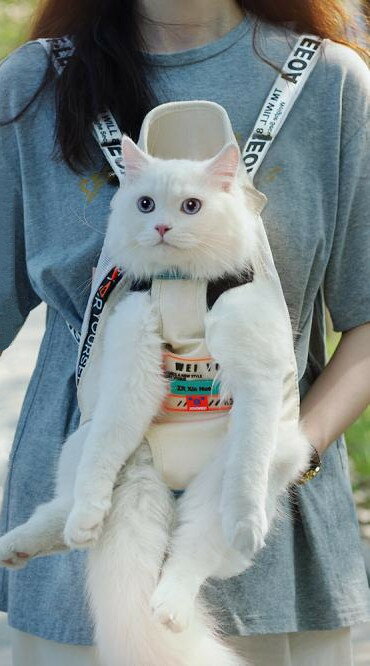 猫 犬 抱っこひも スリング おんぶ紐 ペット用品 バッグ ポータブル チェスト キャリー 散歩 ペット ブルー