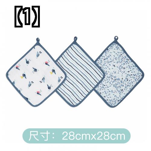 タオルハンカチ ハンドタオル 手拭き アメリカン ベビー ガーゼ タオル 唾液 バス フェイス ハンカチ 3 パック