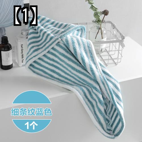 タオルキャップ 髪　キャップ 女性 超吸収性 速乾 長いのタオル ターバン ヘアタオル