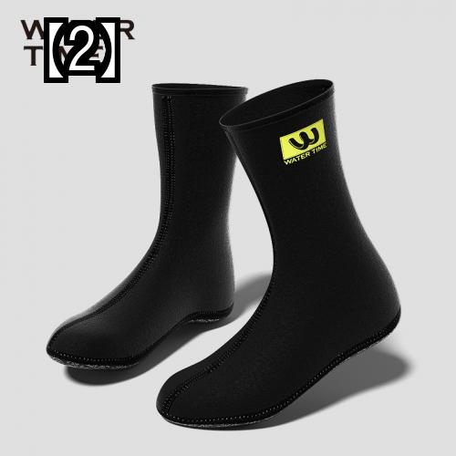 ビーチ シューズ ダイビング シュノーケリング シューズ 潜水 靴 スポーツ アウトドア ウォーター ソックス レディース ロング チューブ ソフト ラバーソール 滑り止め クラゲ フット カバー