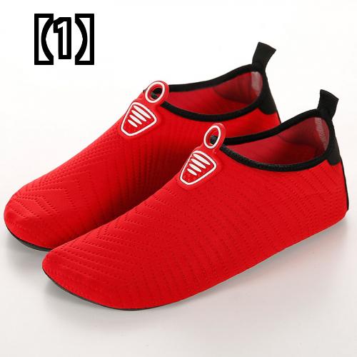 ビーチ シューズ ダイビング シュノーケリング シューズ 潜水 靴 スポーツ アウトドア 大人用 通気性 屋内 滑り止め 裸足 ソフト ボトム 夏 速乾 水泳 アンチ カット ヨガ