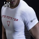 メンズ Tシャツ タイト メンズファッション トップス アウターウエアー フィットネス ウェア スポーツ 夏 速乾 コンプレッション トレーニング ストレッチ 通気性 半袖 白 黒