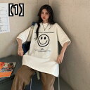 マタニティ ウェア 妊婦 ファッション 快適 サマー 半袖 ミドル丈 韓国 ゆったり 大きい サイズ シャツ トップス ラウンド ネック