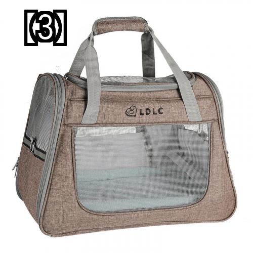 【キャリーバ】 ペットバッグ バックパック ペット用品 キャリーバック 犬用 大型 猫用 ポータブル キャット メッセンジャー 通気性 ショルダー 折りたたみ式 ドッグ キャット バッグ:Grams店 ペット