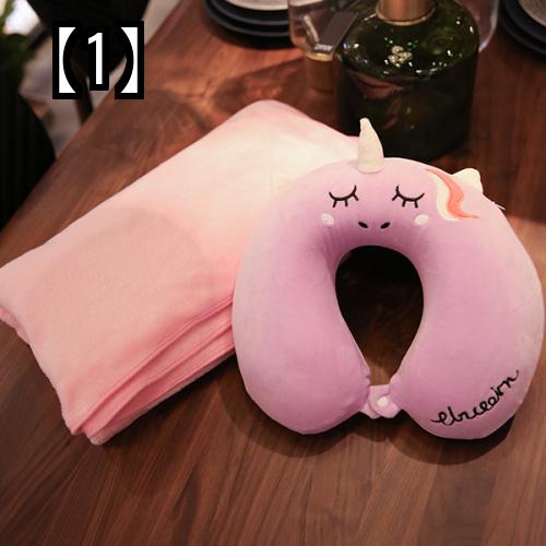 ネックピロー U字枕 旅行枕 機内枕 首枕 クッション 字型 子宮 頸部 健康枕 飛行機 旅行 昼寝 車のサムネイル
