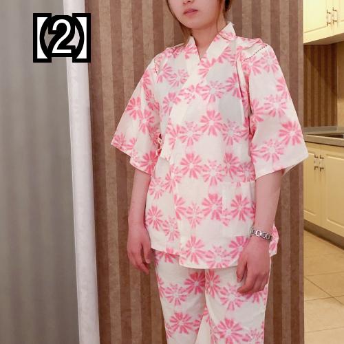 甚平 和装 パジャマ ホームウェア サマー 快適 通気性 マッサージ ウェア 少年 少女 幼児 綿 半袖 着物 浴衣 和風