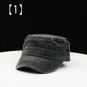 ハンチング 帽子 メンズ レディース カジュアル フラット トップ オールド カウボーイ ミリタリー 韓国 ベレー帽 黒 ベージュ 紺