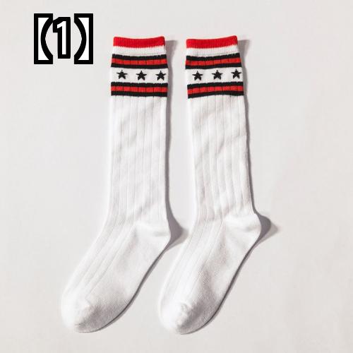 ソックス 子供 靴下 ジュニア 春夏用 男の子 女の子 ミドル丈 学生 ハーフ 白 赤 ネイビー サッカー ハイソックス