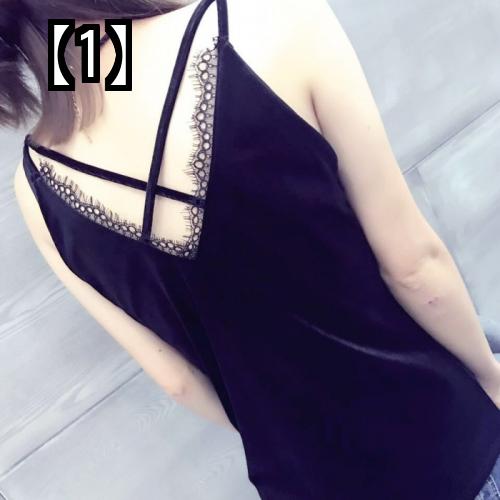 キャミソール レース レディース トップス インナー スリム フィット シャツ 大きいサイズ 黒 白 グレー おしゃれ