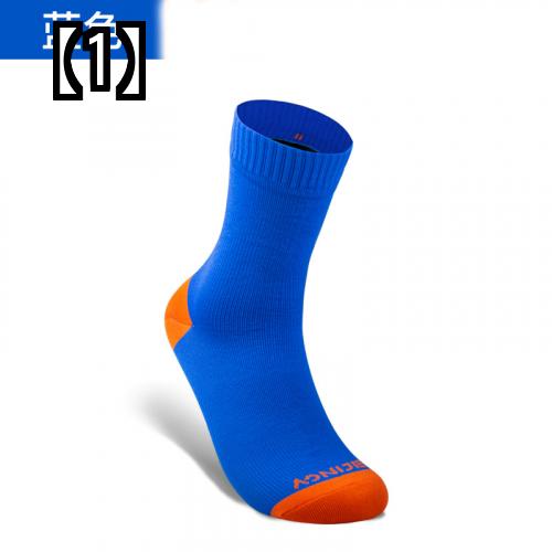 スキー ソックス 靴下 スノーボード 防寒 暖かい ハイソックス アウトドア スポーツ 防風 防水 保温 通気性 登山 ランニング 青 黒 緑