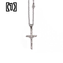 クロス ネックレス メンズ アクセサリー 十字架 アメリカン ストリート ヒップホップ ラップ レトロ ジュエリー 男女兼用 ギフト