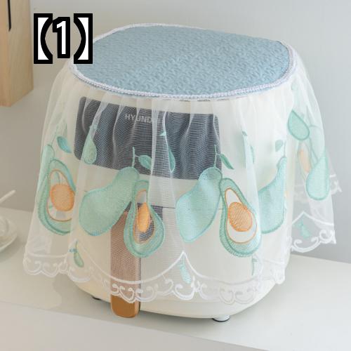 炊飯器 カバー ほこり防止 ダストカバー おしゃれ キッチン インテリア コットン 家電用 ケトル クロス タオル グリーン ピンク ホワイト