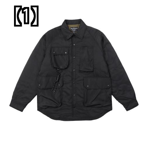 ジャケット メンズ ミリタリー アウター アウトドア 釣り 登山 カジュアル おしゃれ スポーツ レトロ ゆったり ポケット ツーリング 黒 グリーン ポケット