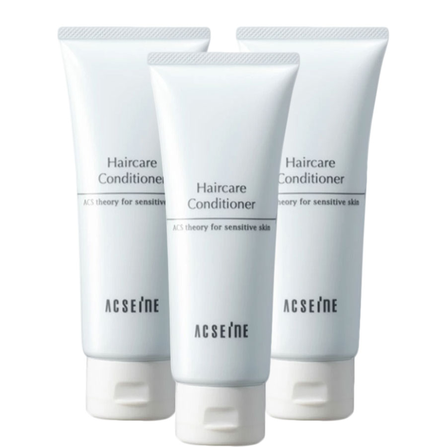 アクセーヌ acseine ヘアケア コンディショナー (3個セット) 抜け毛 薄毛 レディース さらさら 無添加 大容量
