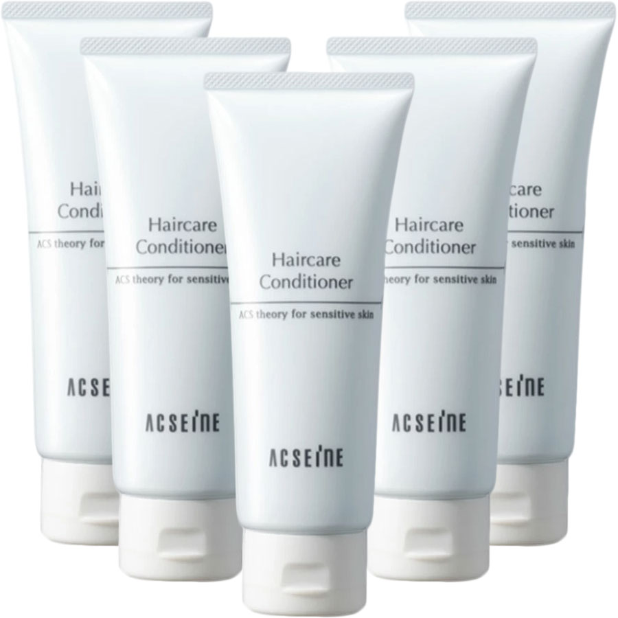 アクセーヌ acseine ヘアケア コンディショナー (5個セット) 抜け毛 薄毛 レディース さらさら 無添加 大容量