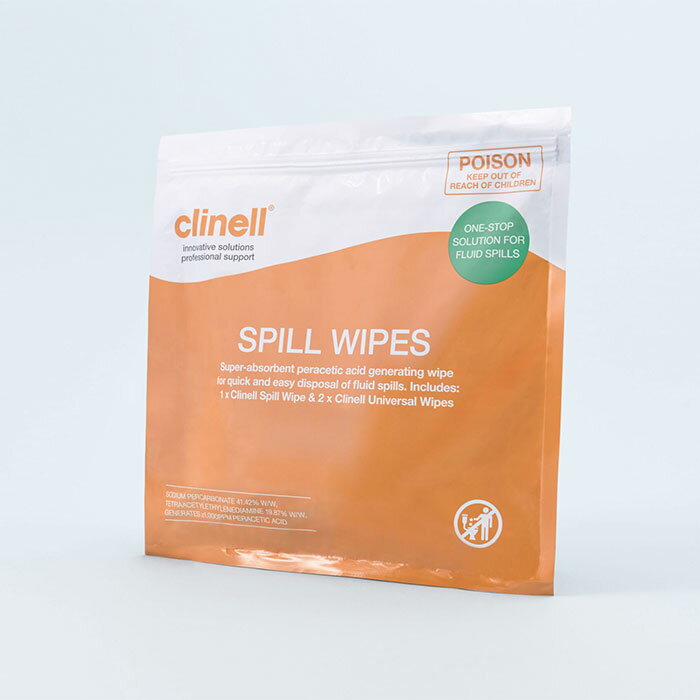 【まとめ買いがお得】 クリネル スピルワイプス 除菌 ウエットティッシュ シート ノンアルコール ワイプ お掃除シート clinell 無香料 過酢酸 環境清拭ワイプ 血液 吐物 排泄物 ノロウイルス インフルエンザウイルス B型肝炎 C型肝炎