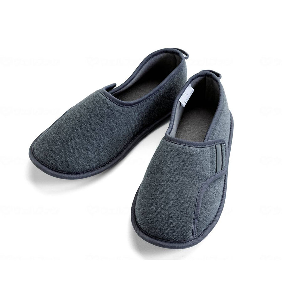 防災ルームシューズ/グレー/L