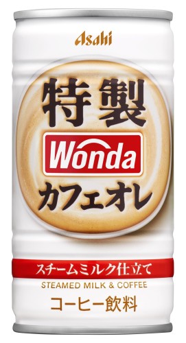 Coffee - アサヒ飲料 ワンダ 特製カフェオレ 185ml×30本 [コーヒー]
