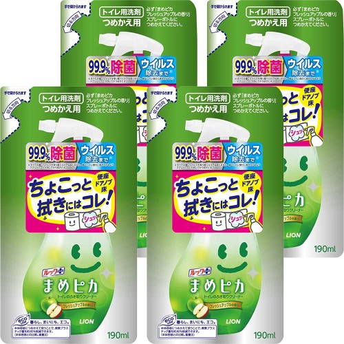 Rakuten - ルックプラス まとめ買い まめピカ 詰替×4個
